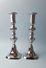 Antique Pair of Chrome Pusher