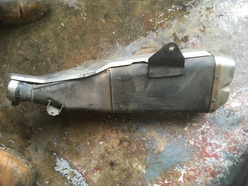 Honda cb500 exhaust silencer - exhaust,