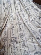 vintage pair of huge toile