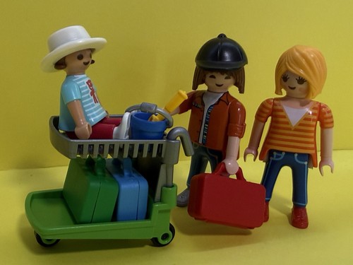 Playmobil heading off the - playmobil,