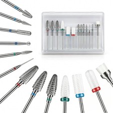 Depvko 13PCS Nail Drill Bits