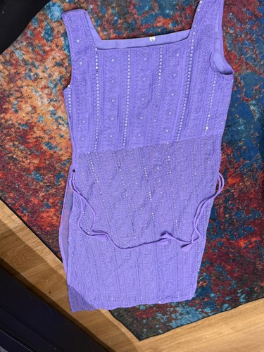 Purple long kurti - purple,