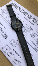 Vintage Casio 1980s ana-digi digital + analogue watch model AW-30 (306) black