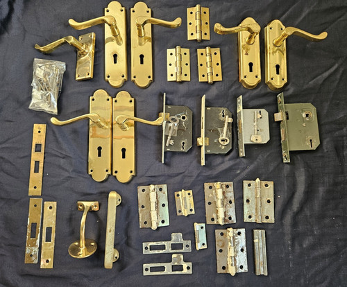 Vintage door handles - door, &