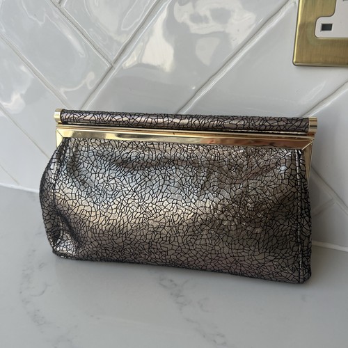 Reiss london clutch bag - clutch, gold