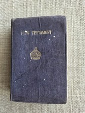 WW2 Active Service Holy Bible HM King George VI
