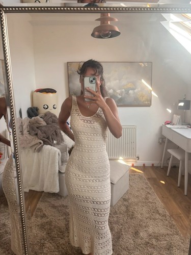 Zara crochet knit maxi dress - zara,
