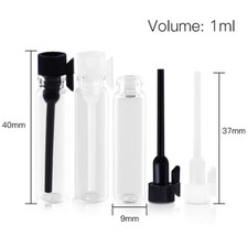 1/2/3ml Empty Mini Glass