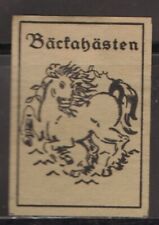 MATCHBOX LABELS SWEDEN- Brook Horse, Swedish legend - **mint