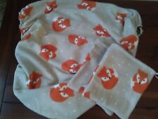 FLEECE SADDLE COVER AND