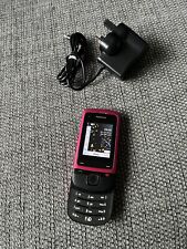 Nokia C2-05 Slide Mobile Phone Pink Working But Locked To Orange France Retro