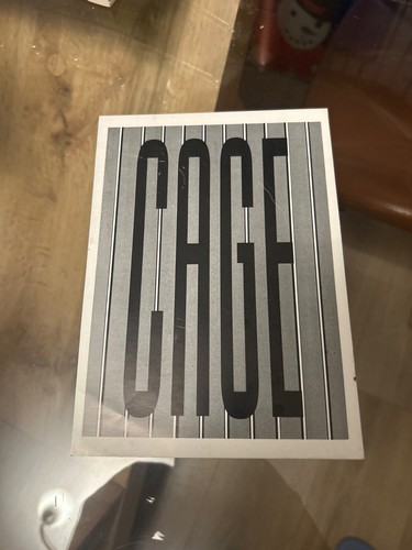 Cage rave flyer the edge - cage, @