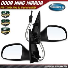 Pair Manual Door Wing Mirror