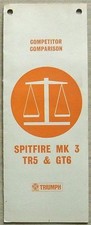 TRIUMPH SPITFIRE Mk3 TR5 GT6