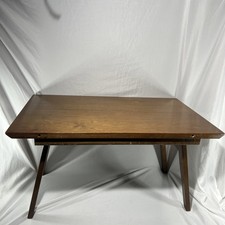 Vintage Beautility Tea Table Beautili-Tea Folding Occassional Table Mid Century