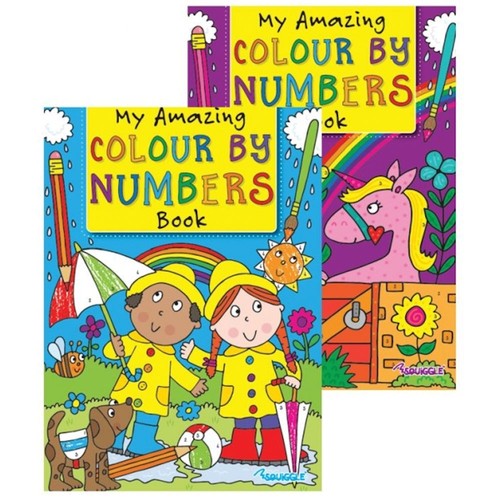 Colour numbers book a4 - colour,