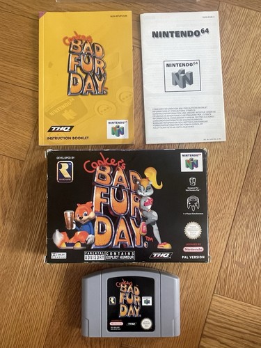 Conkers bad fur day nintendo - conkers,