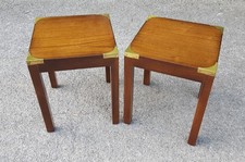 MATCHING PAIR OF MAHOGANY