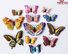 New 12pcs Butterfly 3D Wall