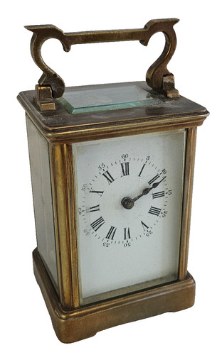 Vintage swiss brass glass - vintage,
