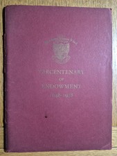 HIPPERHOLME GRAMMAR SCHOOL 1648 - 1948 Tercentenary of Endowment - Yorkshire