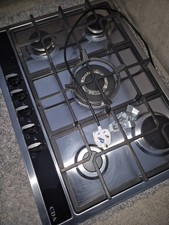 CDA HG7351SS GAS 700MM 5 BURNER WITH MIDDLE WOK 