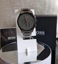 BOSS Men's 1513814 Watch - Stainless Steel Black Bracelet, Black Dial