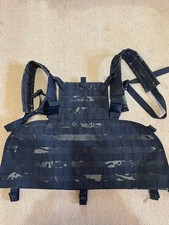 Black Multicam Tactical Airsoft Chest Rig