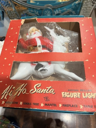 Vtg miller light santa - miller,