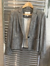 L K Bennett Grey Jacket Size