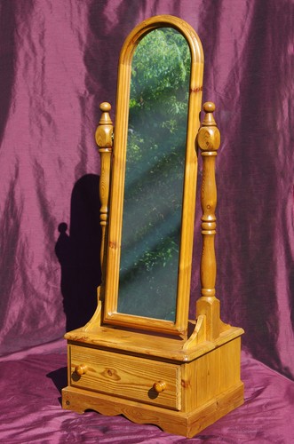 Handsome solid pine cheval - solid,