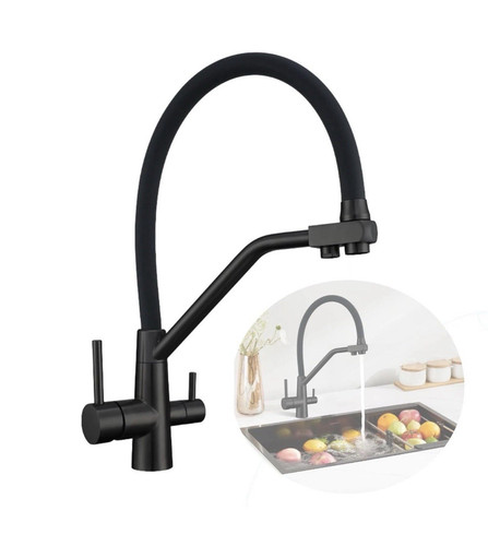 Matte black way filter - matte, 3-way