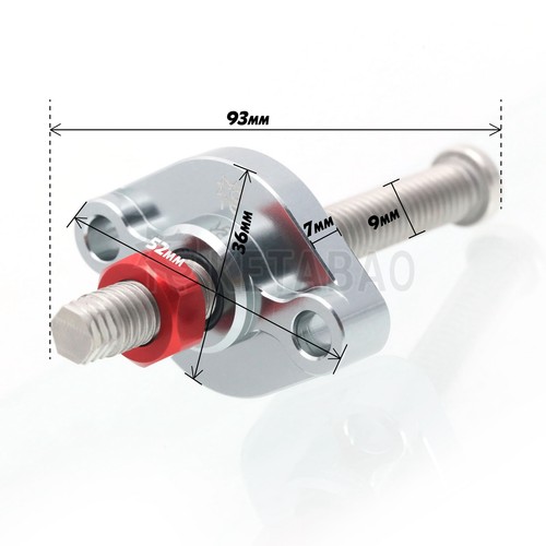 Red manual cam timing chain - red,