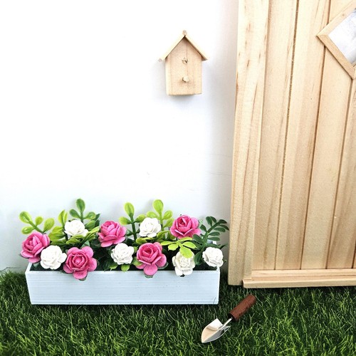 Dolls house window flower - dolls,