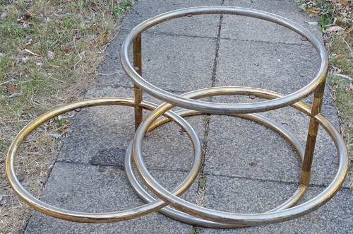 1970s tier swivel - 3-tier, coffee