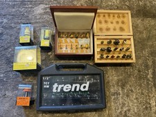 Router Bits 1/2” And 1/4” Axminster Trend