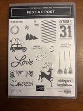 Stampin' Up! Seasonal Greetings Clear Mount Stamp