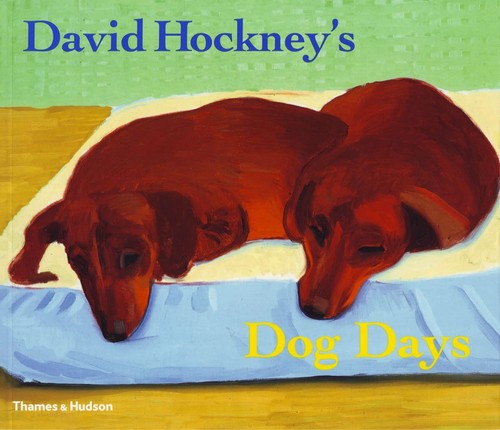 David hockney dog - days, by