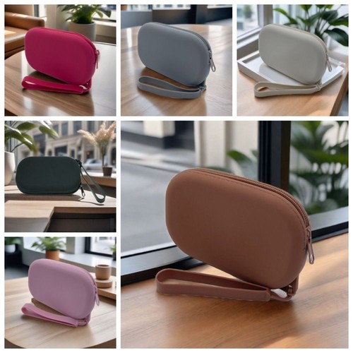 Silicone cosmetic bag small - silicone,