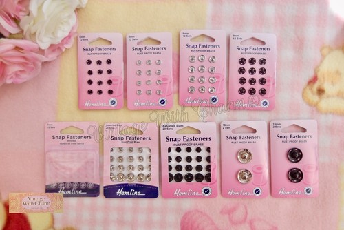 Hemline sew snap fastener - sew-on,