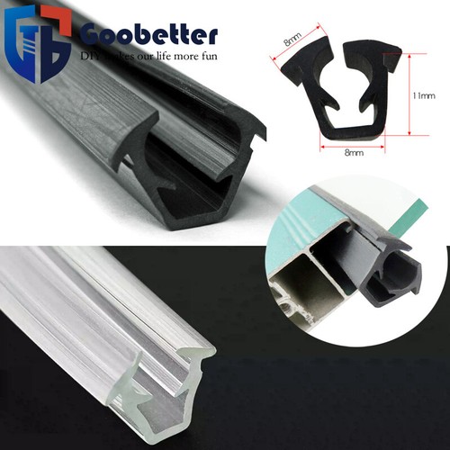 Black upvc window door gasket - black,