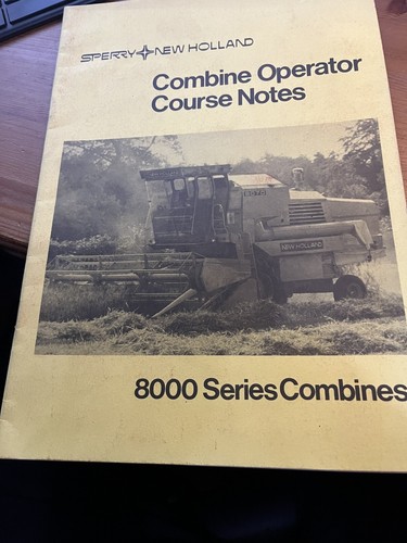 Sperry new holland combine - new,