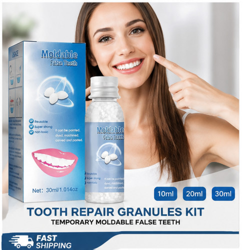 Tooth repair granules kit - tooth,