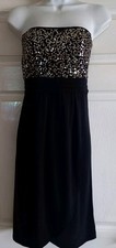 Sequined Boob Tube/ Bandeau Dress by Dorothy Perkins Size 16 EU 44 BNWOT