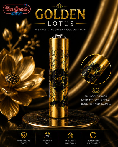Clipper metallic flowers - metallic, flint