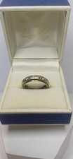 9ct Gold And White Spinel