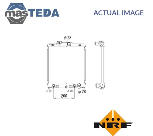 536355 engine cooling radiator - engine,