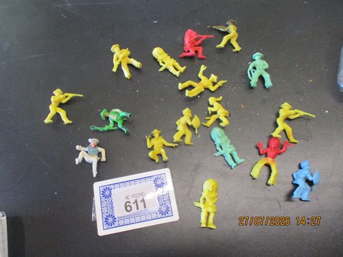Vintage toy cowboys - toy, and