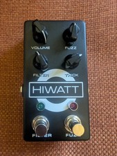 Hiwatt Filter Fuzz Guitar Pedal Mint Boxed