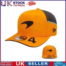 McLaren F1 Lando Norris Driver Womens Mens Baseball Cap Papaya Sports Hat